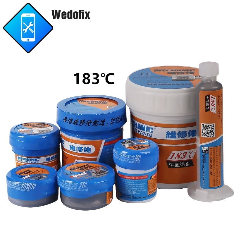 Mechanic 183℃ Leaded Solder Paste Strong Conductive Solder Flux