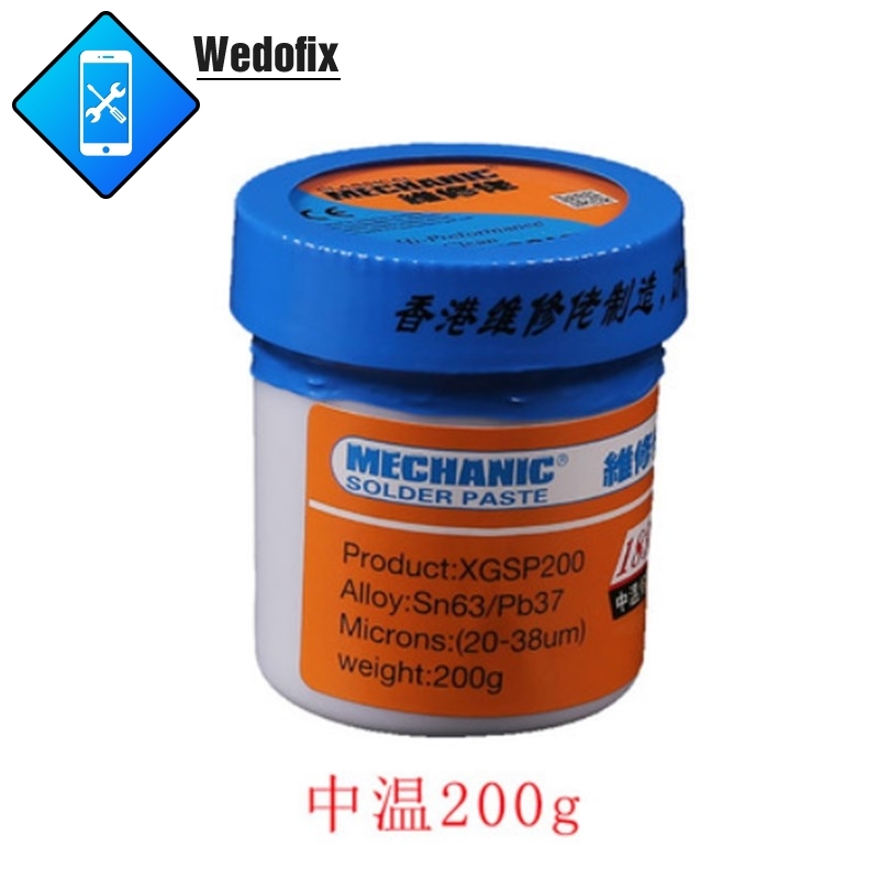Mechanic 183℃ Leaded Solder Paste Strong Conductive Solder Flux