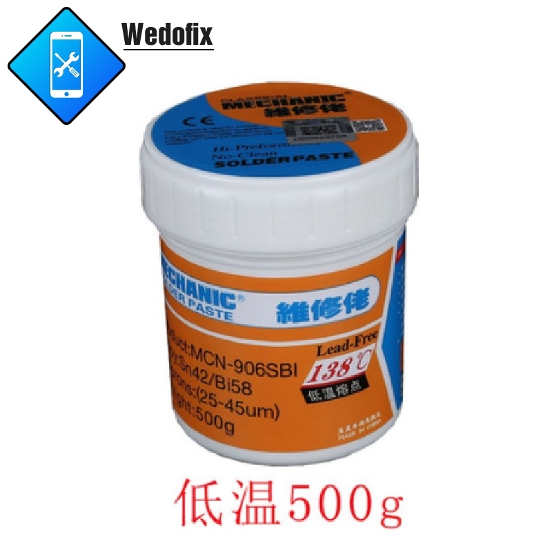 Mechanic 138℃ 217℃ Lead Free Solder Paste Strong Conductive Solder Flux