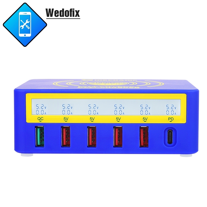 Mechanic QC3.0 PD3.0 Wireless Charger 10W 6 Ports USB HuB Charge Station