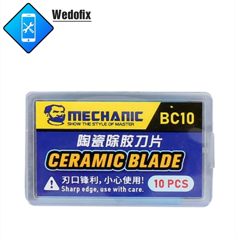 Mechanic ESD Blade Set Phone LCD Screen Glue Remove Tool High Temp Resistance Blades for Phone Screen Repair