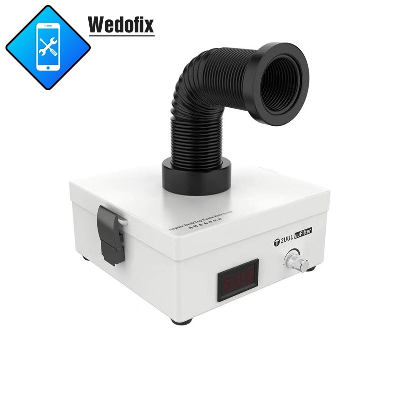 2UUL Phone Repair Fume Extractor Solder Iron Helper Filter for Microsolder Repair
