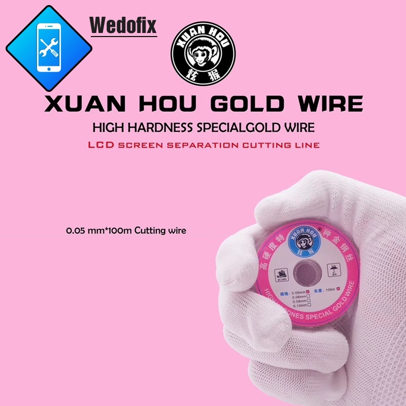 High Hardness 100M LCD Screen Separation Cutting Wire Diamond Wire for Screen Separate