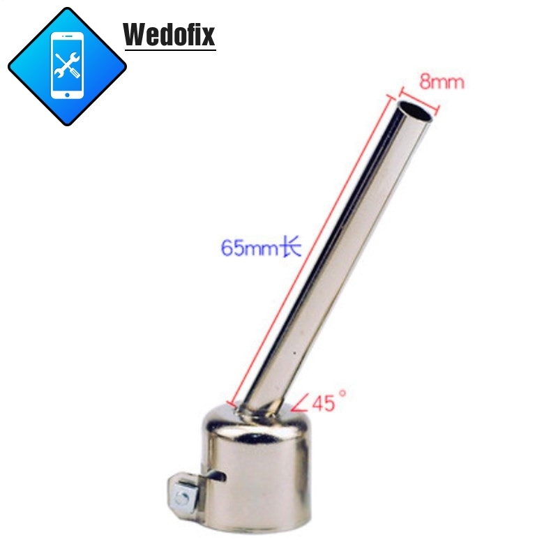 Universal Hot Air Rework Station Lengthen Nozzles Bent Nozzles for Quick Atten Yihua