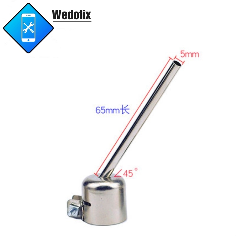 Universal Hot Air Rework Station Lengthen Nozzles Bent Nozzles for Quick Atten Yihua