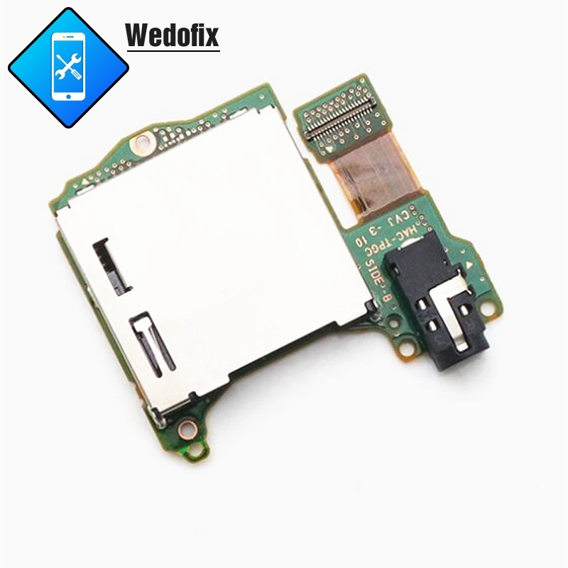 For Nintendo Switch Game Card Slot Socket Reader with Audio Headphone Jack