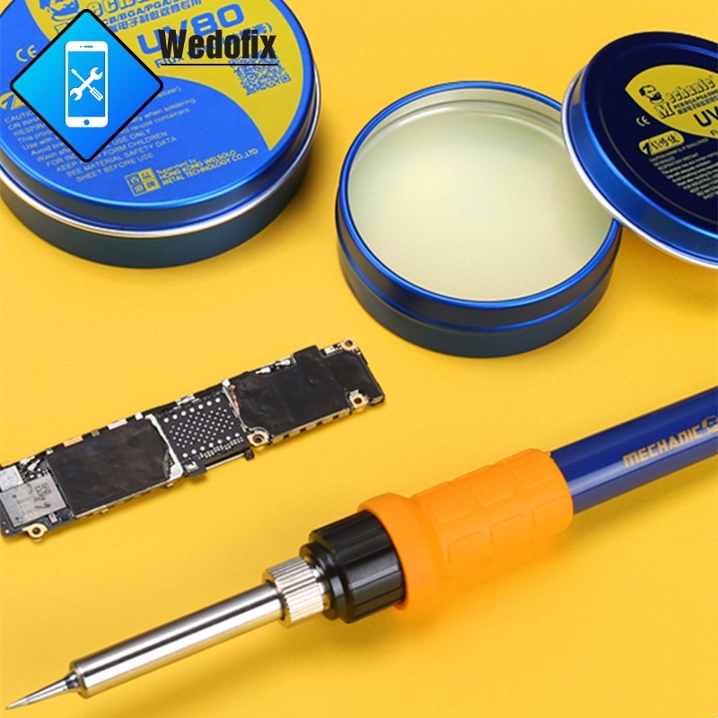 Mechanic UV80 Solder Paste No-Clean Soldering Tin BGA Solder Flux Paste for BGA SMD PGA SMD