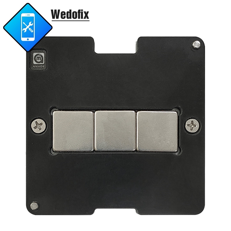 Amaoe 5 in 1 Phone Motherboard BGA Reball Stencil with Positioning Mould Heating Sheld for iPhone 12mini 12 12pro/max