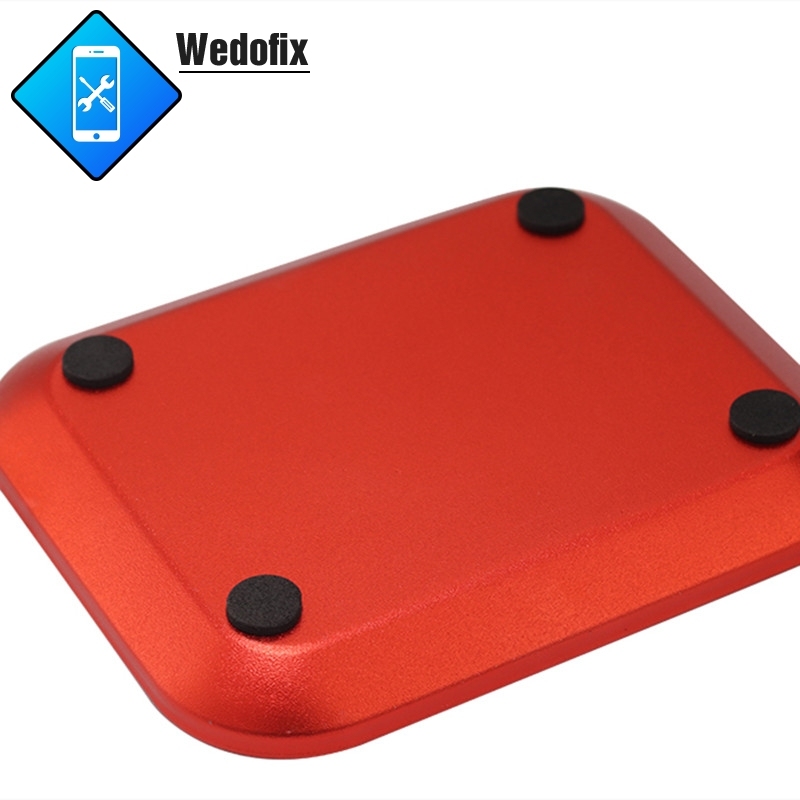 Aluminum Alloy magnetic Base Storage Box  with Strong Magnet for Button Screwdriver Managment