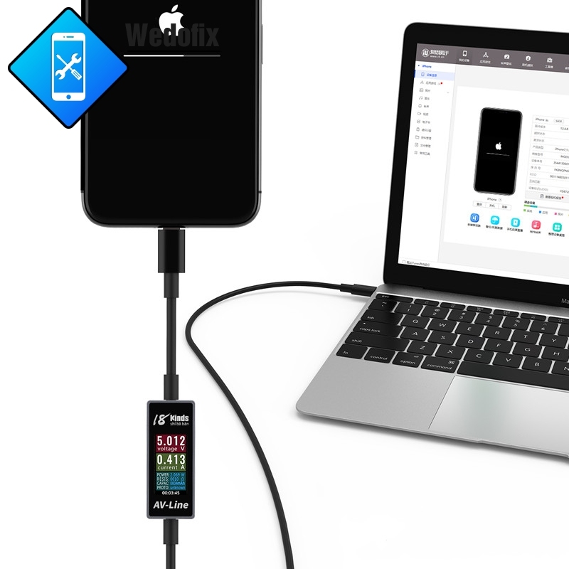 18Kinds Av-Line USB Charger Tester USB Charge Current Voltage Test Tool Phone Flash Detect Tool for iPhone Android