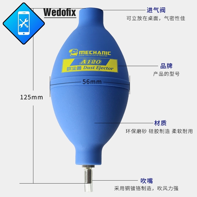 Mechanic Air Dust Clean Tool Phone Repair Vacuum Duster for Mobile Device