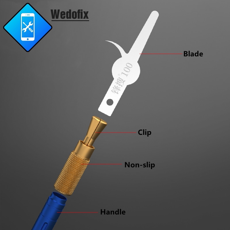 OCA Glue Remove Tool Solder Tin Clean Tools CPU Disassemble Toolskit for Microsolder Repair