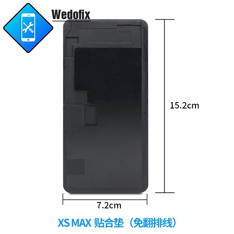 Phone LCD Screen Laminating Pad Fitting Pad Integrated Press Mat without Turn Flex Cable for iPhone 12 11 Xsmax X 8 7 6