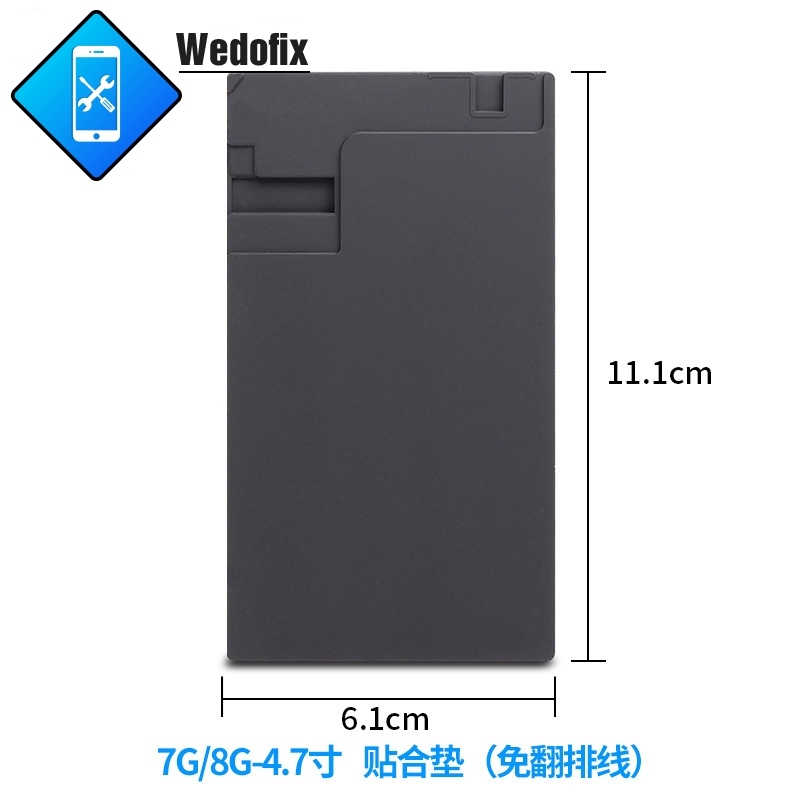 Phone LCD Screen Laminating Pad Fitting Pad Integrated Press Mat without Turn Flex Cable for iPhone 12 11 Xsmax X 8 7 6