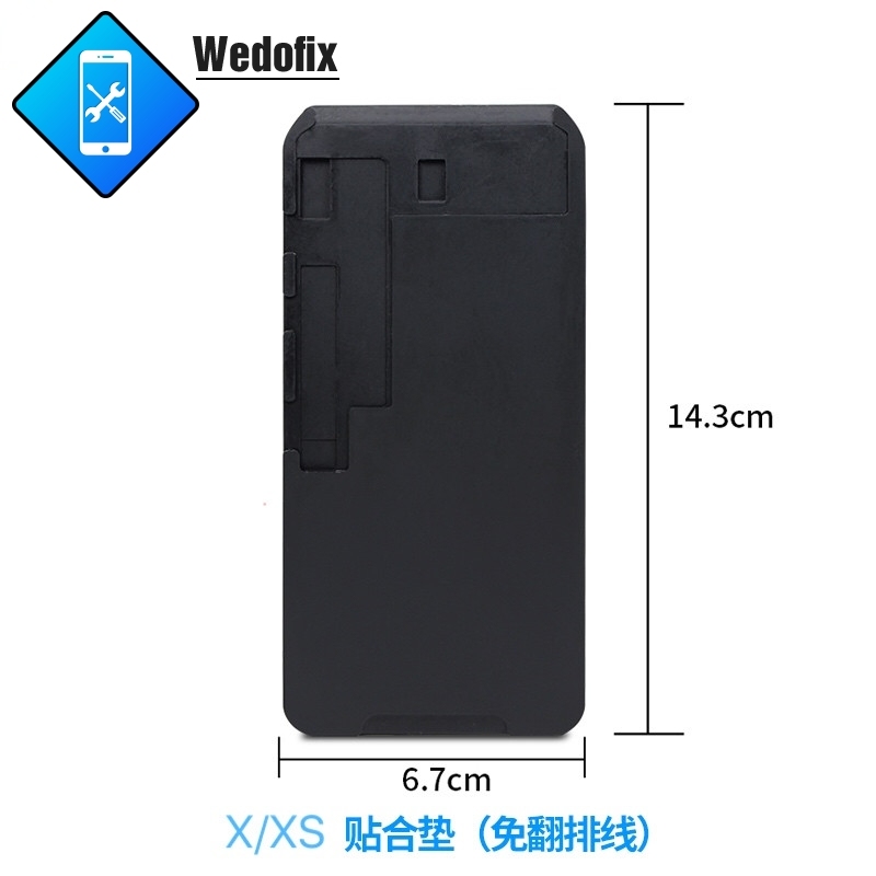Phone LCD Screen Laminating Pad Fitting Pad Integrated Press Mat without Turn Flex Cable for iPhone 12 11 Xsmax X 8 7 6