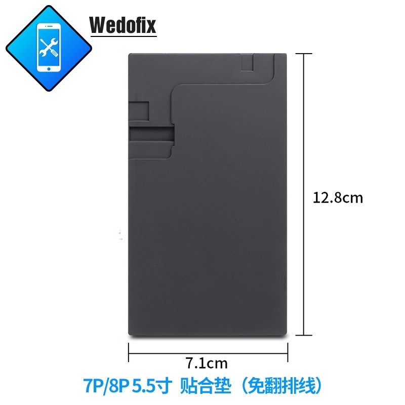 Phone LCD Screen Laminating Pad Fitting Pad Integrated Press Mat without Turn Flex Cable for iPhone 12 11 Xsmax X 8 7 6