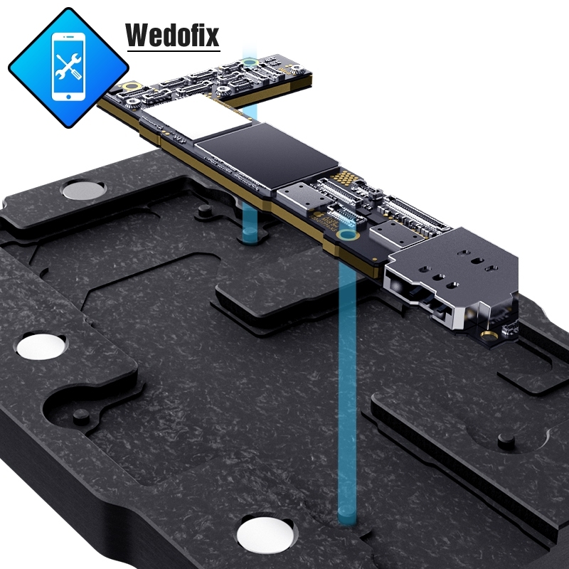 Qianli 4 in 1 Phone Logic Board Middle Frame BGA Reballing Template for iPhone 12mini 12 12pro/max