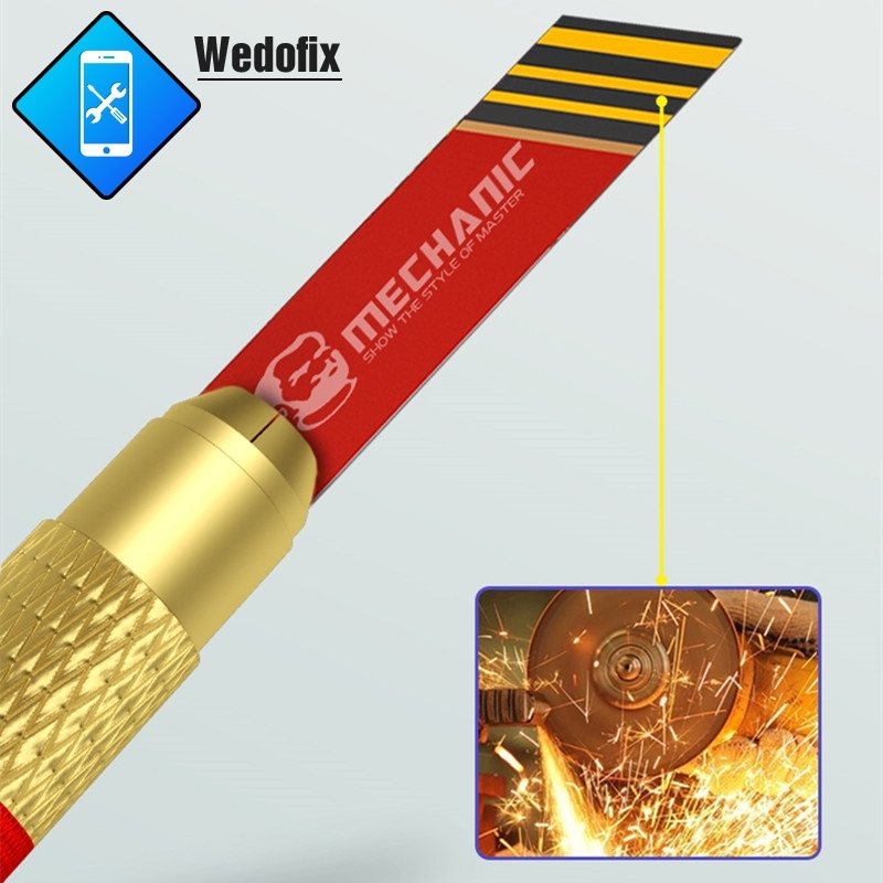 Mechanic GK8 Multi-function Glue Remove Tools with 4pcs Blade CPU IC Pry Toolskit for Phone Microsolder Repair