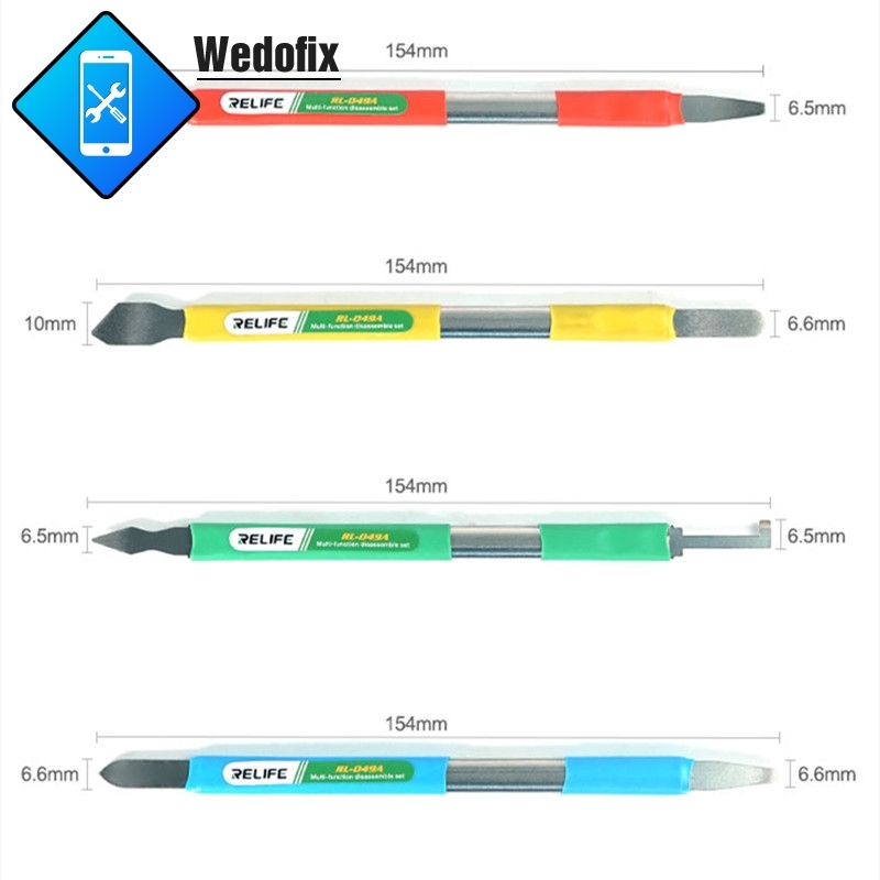 Relife ESD 5pcs Phone Opening Pry Bar Tool Set LCD Screen Prying Tools for iPhone Samsung Repair