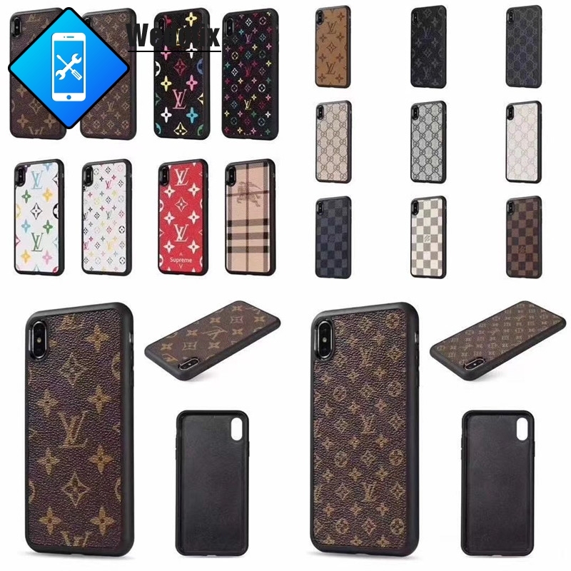 Luxury Phone Protect Case Made in Leather Phone Protective Shell Cover Case for iPhone 12 11 X 8 7