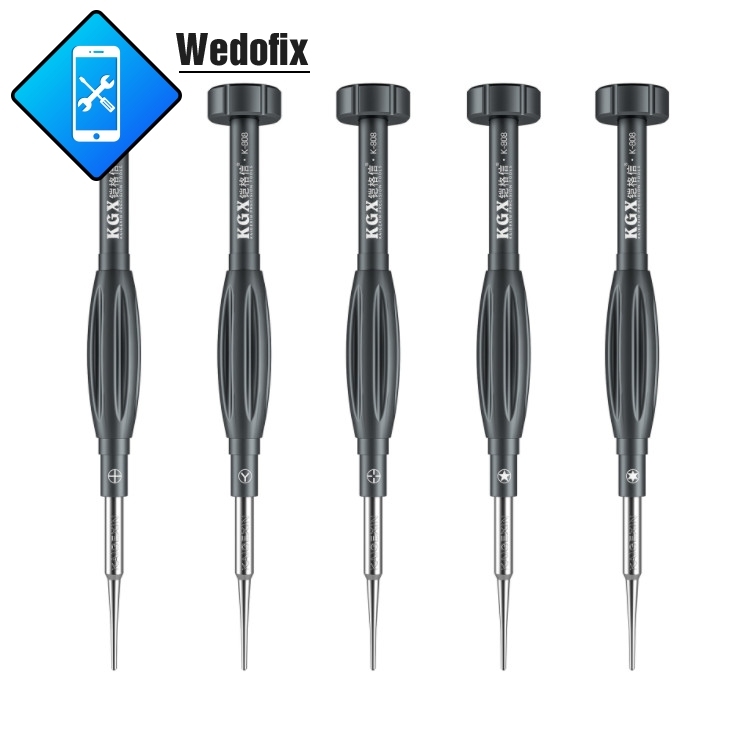 5Pcs Rugby Screwdriver Set 3D Screwdriver Tools Kit for Phone Disassemble