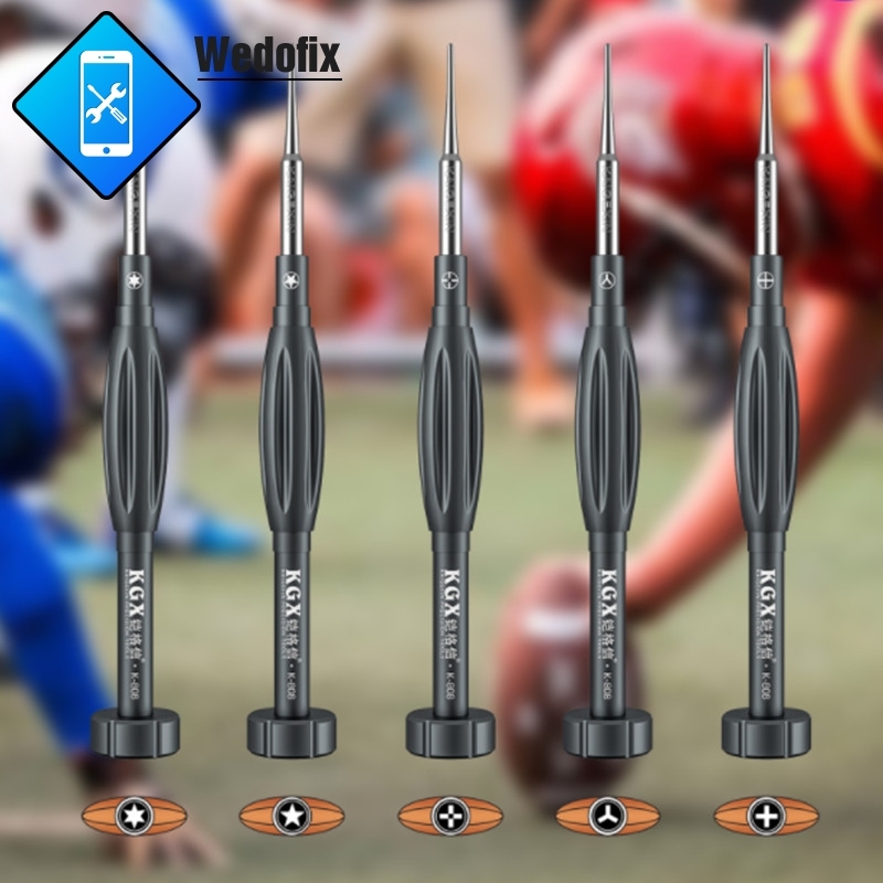 5Pcs Rugby Screwdriver Set 3D Screwdriver Tools Kit for Phone Disassemble