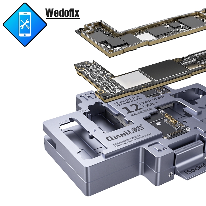 Qianli Toolplus 4 in 1 iPhone 12 iSocket Phone Motherboard Test Socket for iPhone 12mini 12 12pro/max