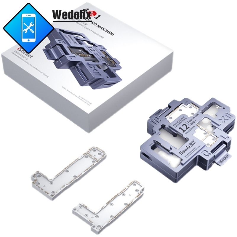 Qianli Toolplus 4 in 1 iPhone 12 iSocket Phone Motherboard Test Socket for iPhone 12mini 12 12pro/max