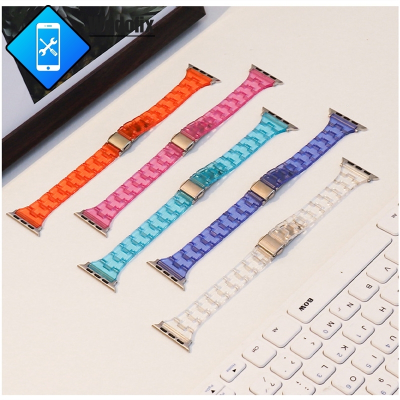 Transparent Watch Band Bracelet Watch Straps for iWatch 38mm 40mm 42mm 44mm