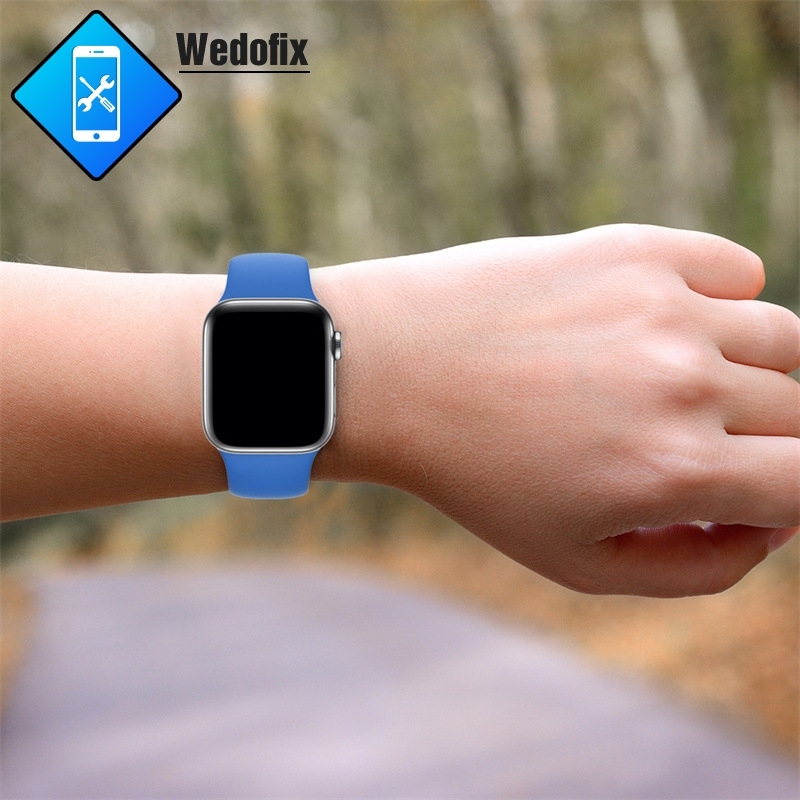 OEM Silicone Watch Wristbands Watch Strap for iWatch 3 4 5 6 7 SE