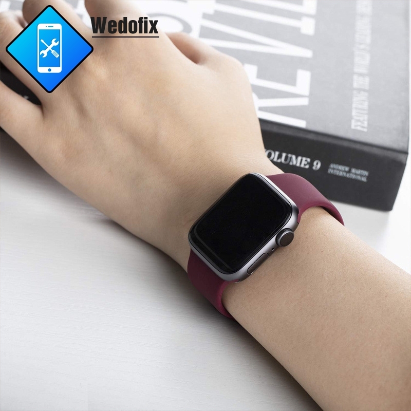 OEM Silicone Watch Wristbands Watch Strap for iWatch 3 4 5 6 7 SE