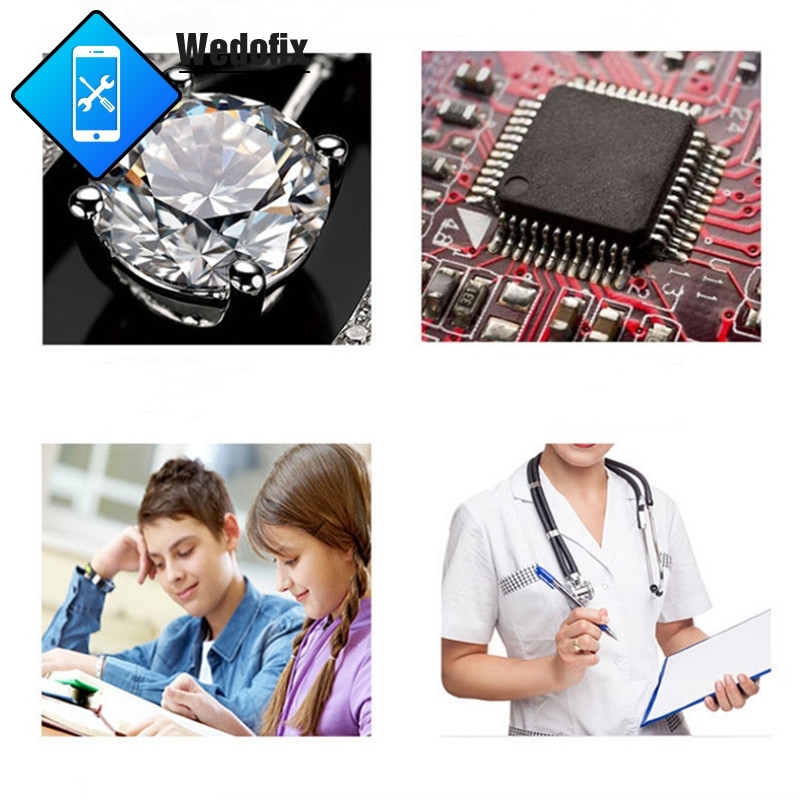 3 in 1 1000X Electronic Magnifying Microscope Hand-Held Digital USB Microscope for Phone Repair