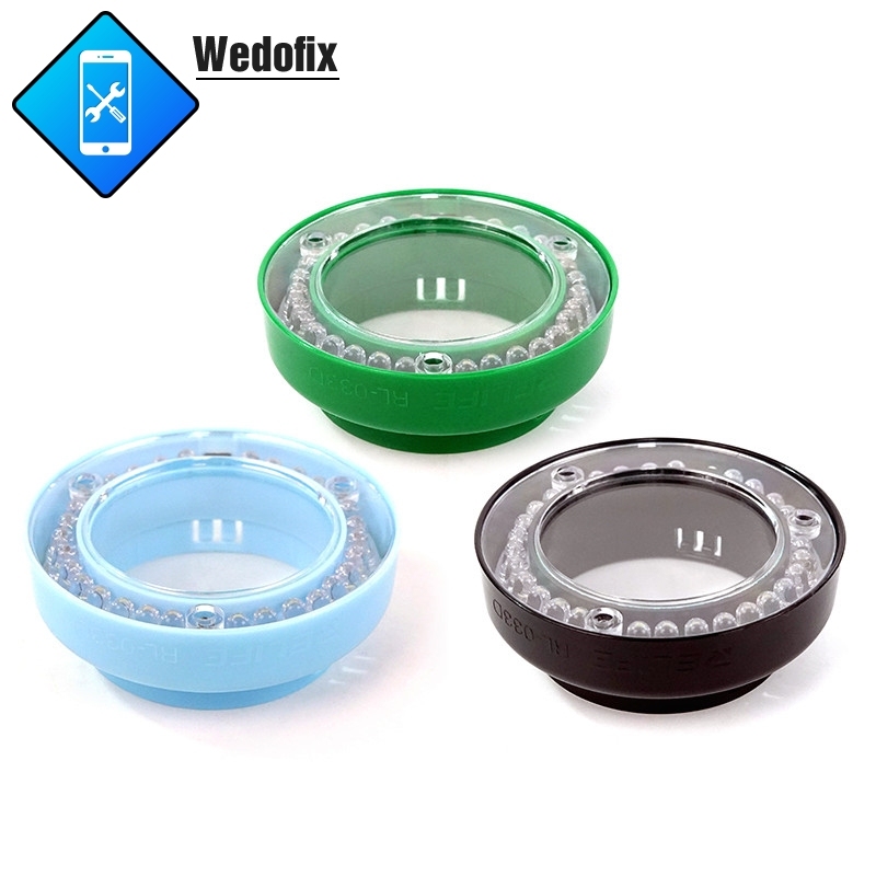Sunshine Microscope Ring LED Light with Oil-proof Glass 80mm Adjustable Brightness