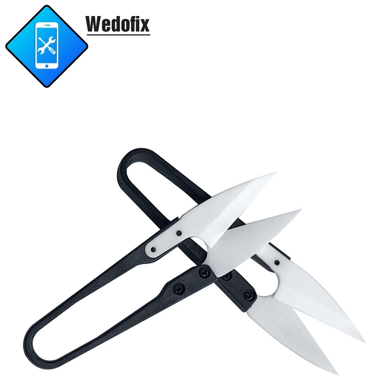 Sunshine Insulated Ceramic Scissors Phone Battery Flex Cable Cutter Non-conductive for Mobile Phone Repair