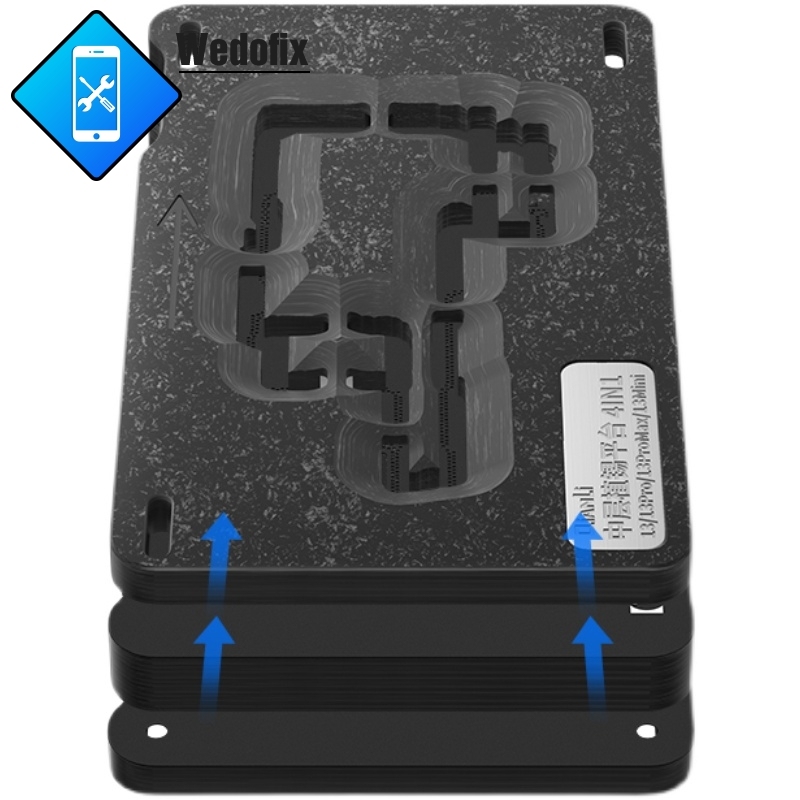 Qianli 4 in 1 BGA Reballing Template for iPhone 13 13mini 13pro 13promax