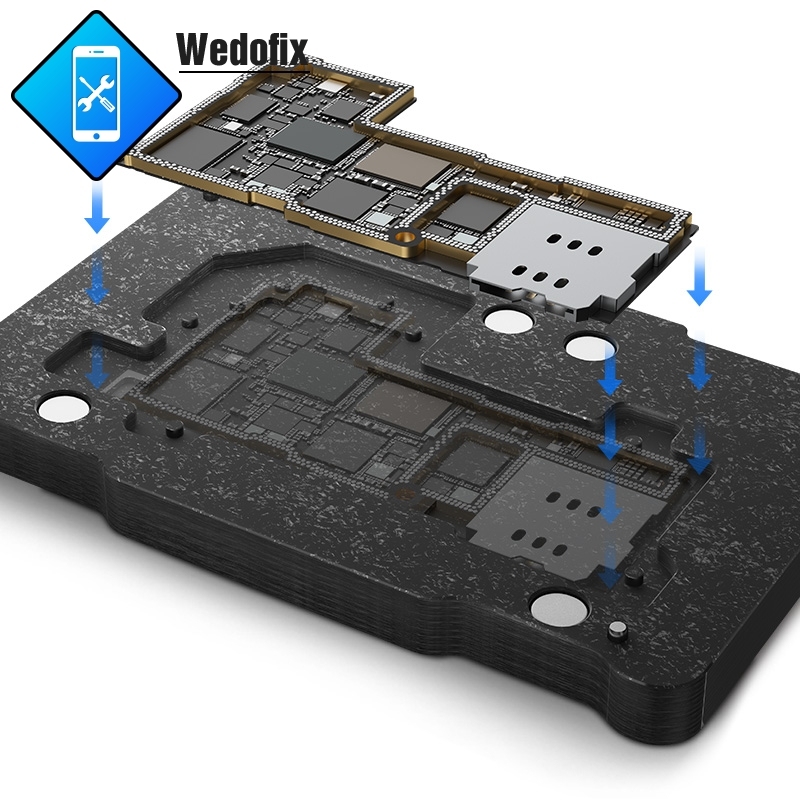 Qianli 4 in 1 BGA Reballing Template for iPhone 13 13mini 13pro 13promax