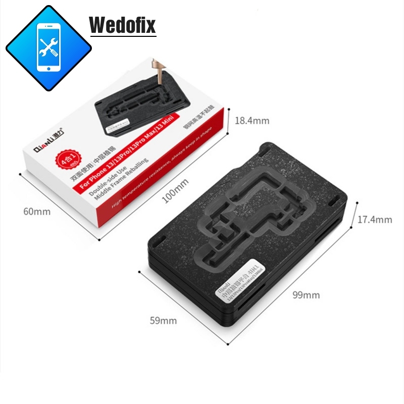 Qianli 4 in 1 BGA Reballing Template for iPhone 13 13mini 13pro 13promax