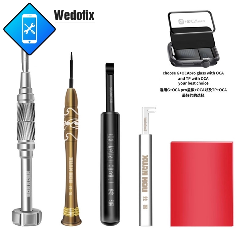 5 in 1 Professional Apple Watch Disassembly Tool with Metal Spudger Screwdriver for iWatch Repair