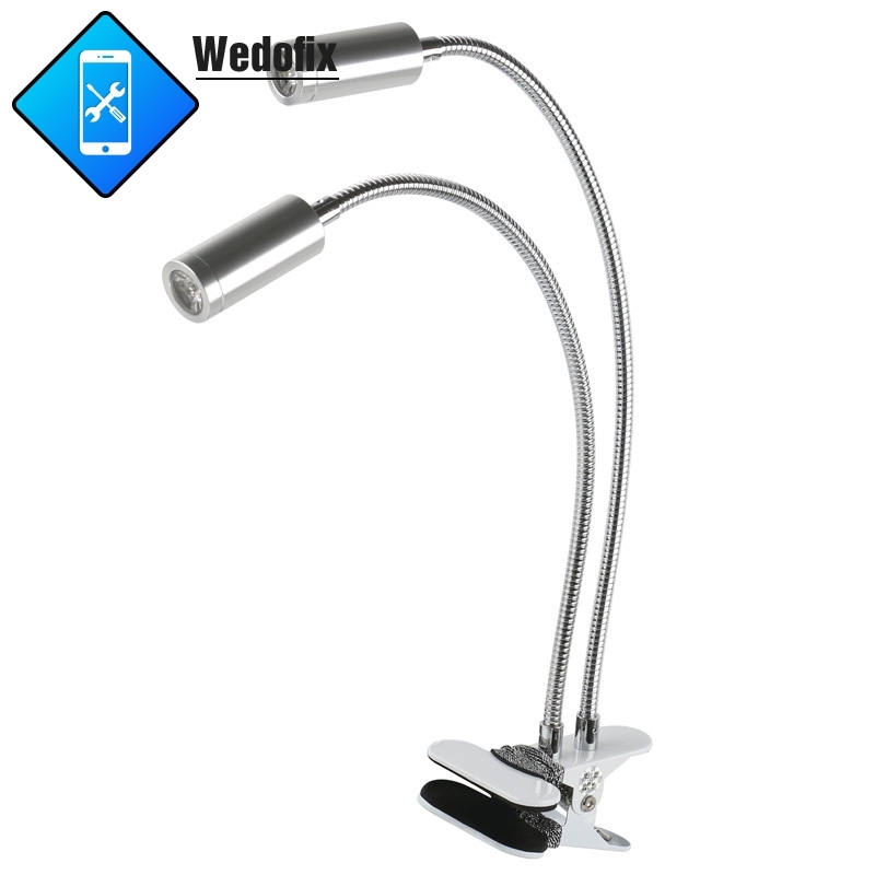 Microscope Dual Spotlight Adjustable LED Light Source for Microscope Lighting