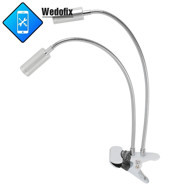 Microscope Dual Spotlight Adjustable LED Light Source for Microscope Lighting