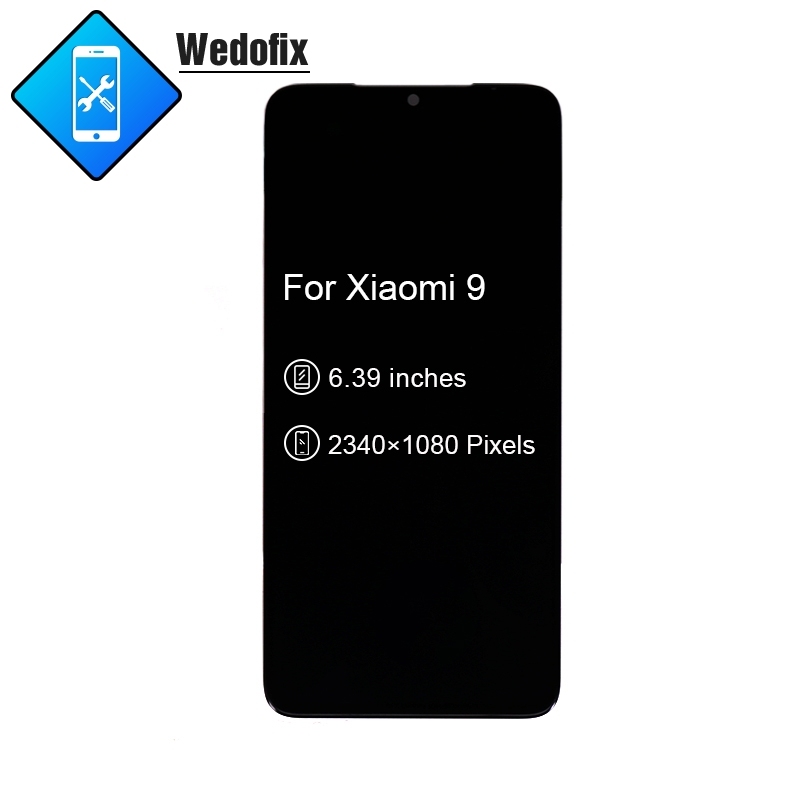LCD Screen Display for Xiaomi Mi 9 Touch Panel Digitizer Assembly Replacement Parts