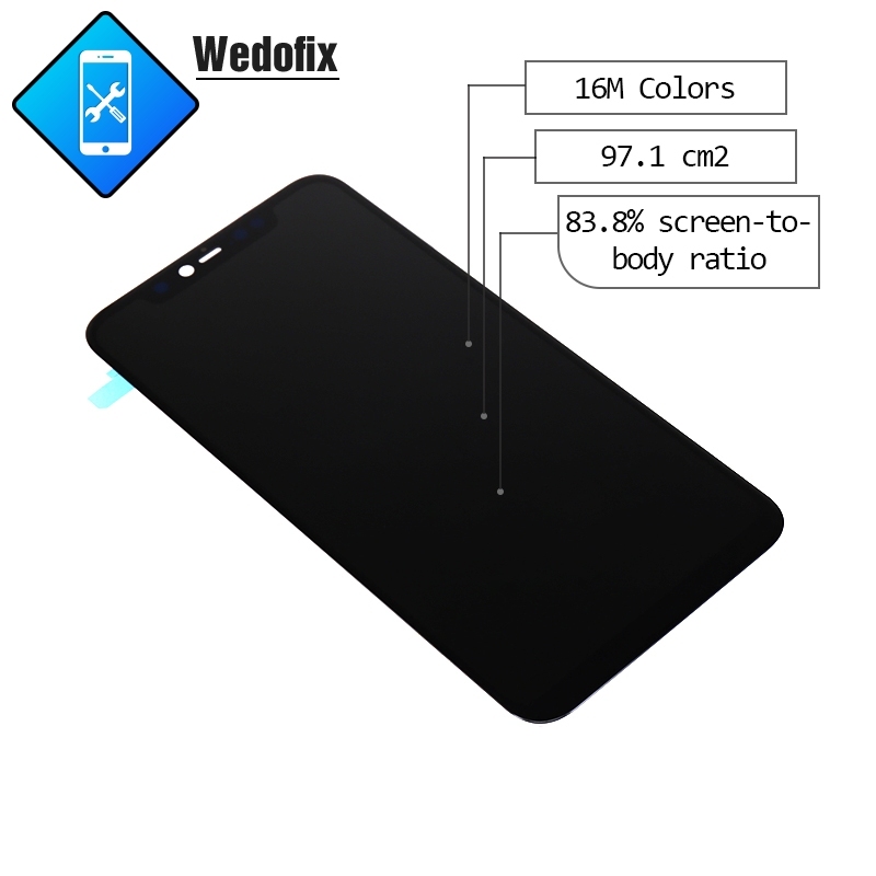 LCD Screen Display for Xiaomi Mi 8 Pro Touch Panel Digitizer Assembly Replacement Parts