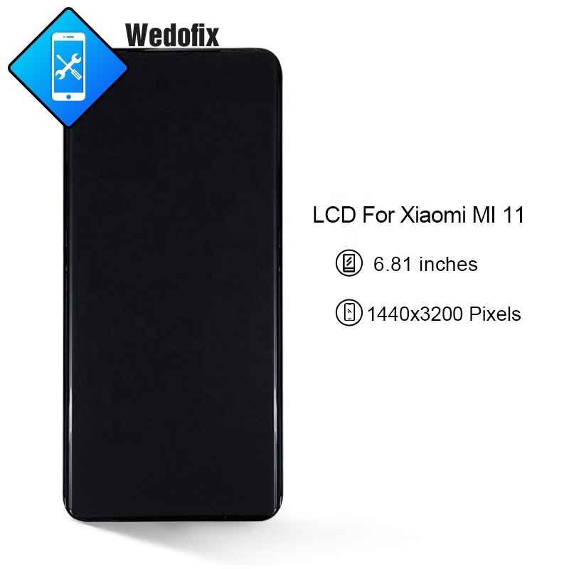 LCD Screen Display for Xiaomi Mi 11 Touch Panel Digitizer Assembly Replacement Parts