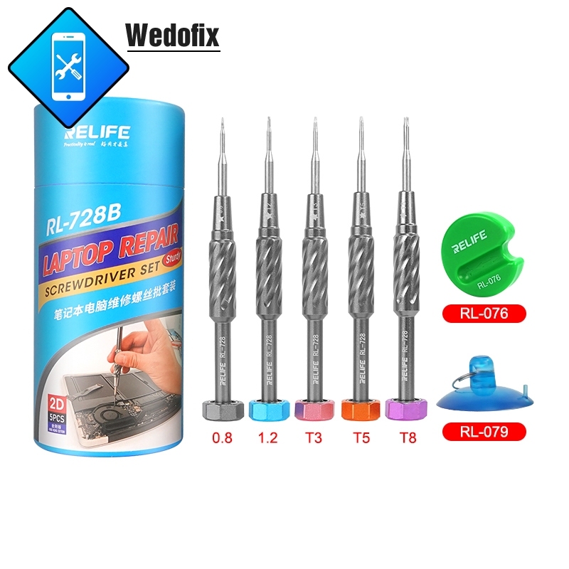 2D S2 Alloy Steel Laptop Repair Screwdriver Set with Anti-slip Design for Computer Repair