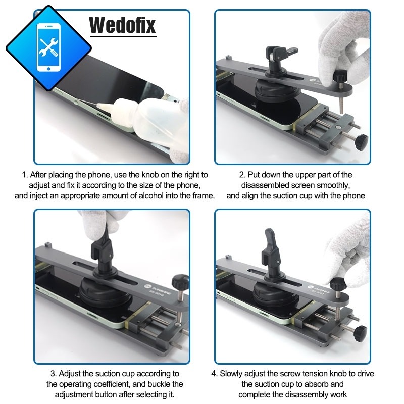 Multi-purpose LCD Screen Separate Tools with Strong Suction Cup for Mobile Phone LCD Sreen Disassemble