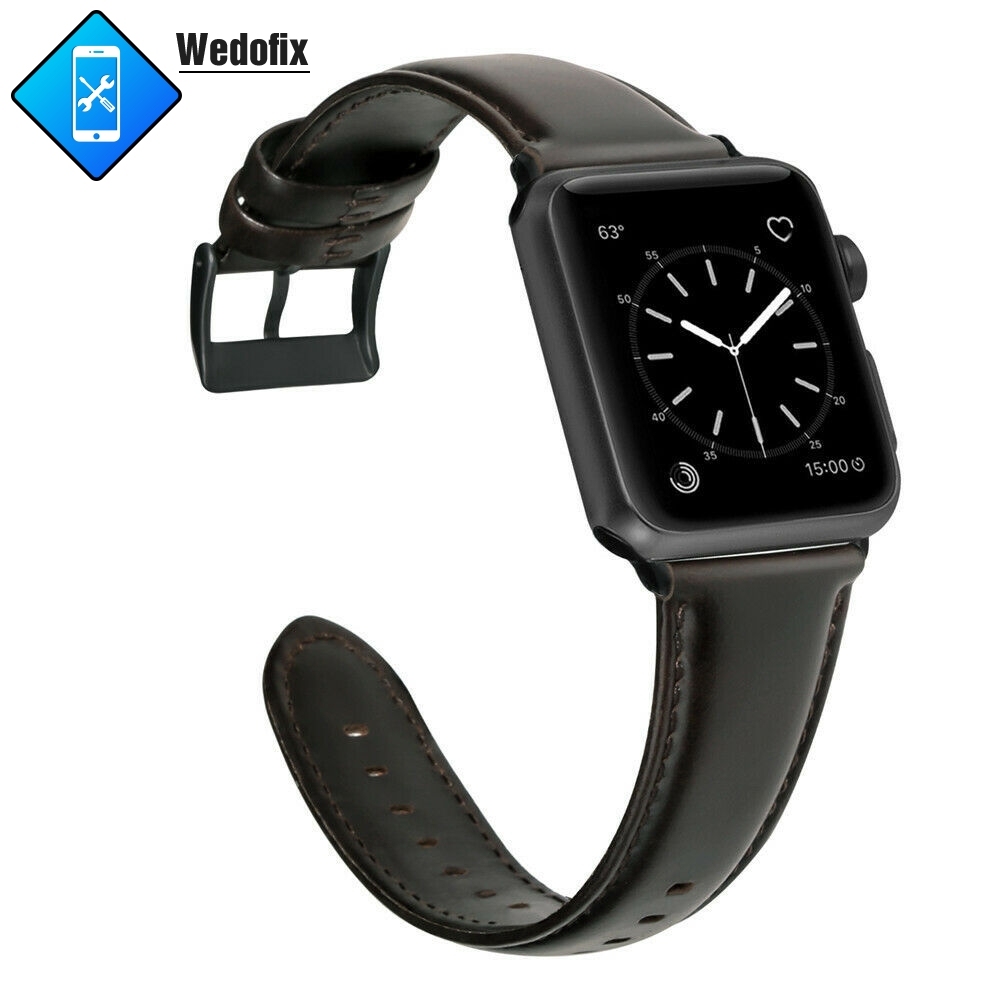 Crazy Horse Leather Strap Apple Watch Bands Frosted Suede Strap for iWatch 1 2 3 4