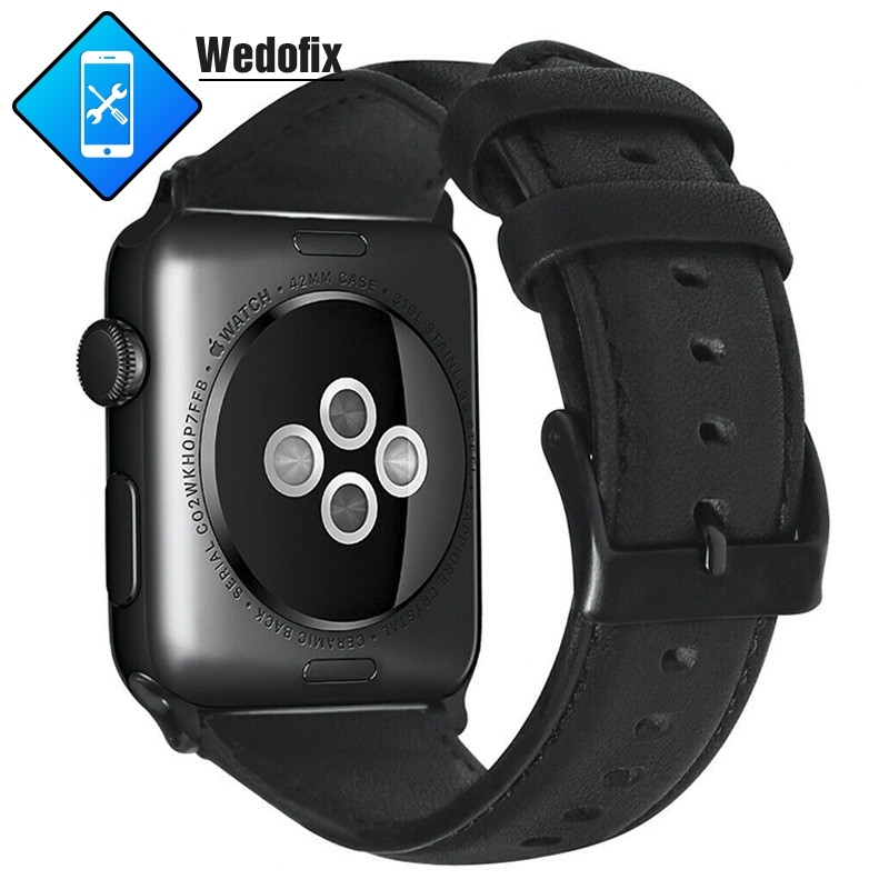 Crazy Horse Leather Strap Apple Watch Bands Frosted Suede Strap for iWatch 1 2 3 4