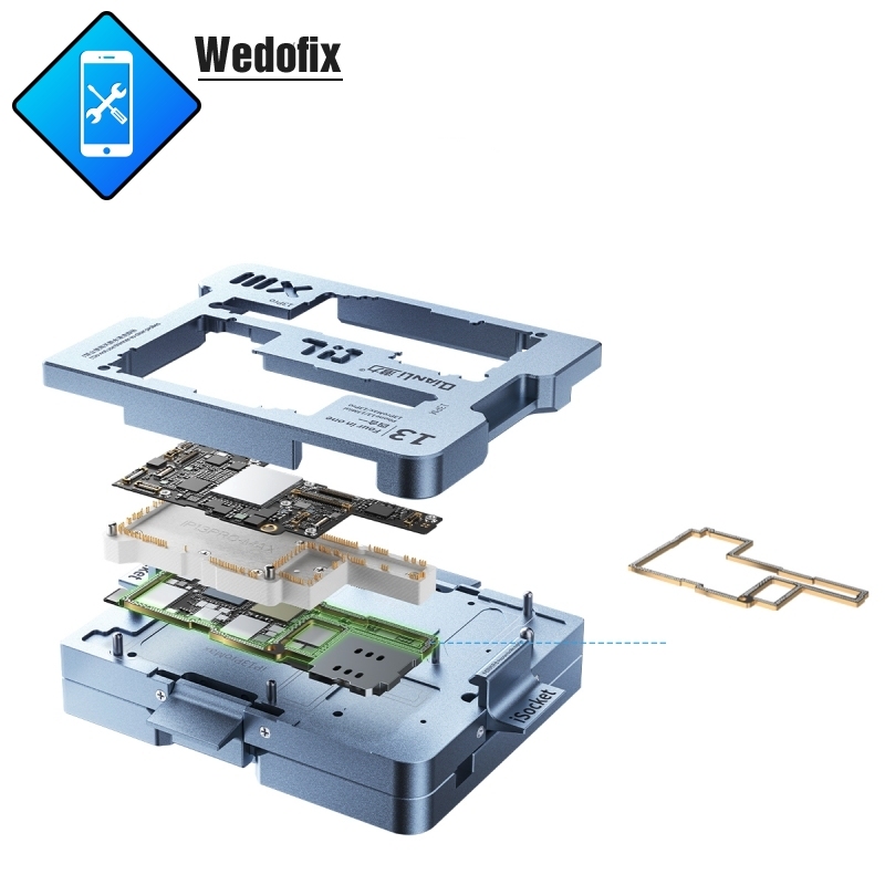 4 in 1 Qianli Toolplus Logic Board Socket Test iSocket for iPhone 13 13pro 13promax 13mini 
