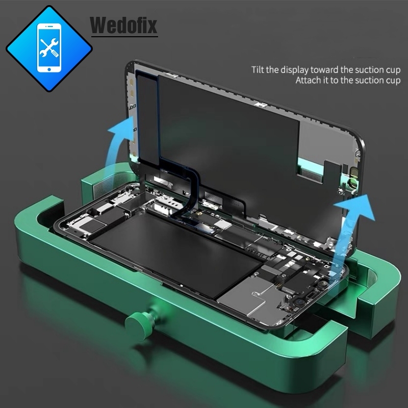 LW 023 Phone LCD Screen Holder Adjustable Springy Slide Hanging Fixture for LCD Screen Repair 