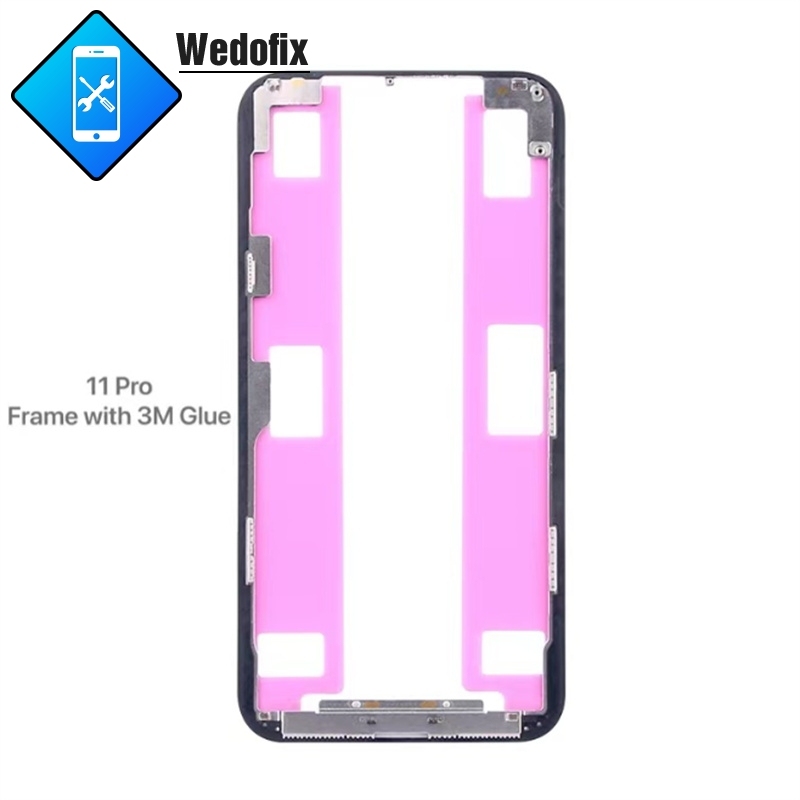  For iPhone 11pro 11promax Screen Bezel Frame with Adhesive Sticker